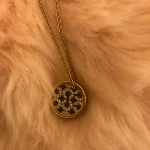 Coach Signature Pendant Necklace